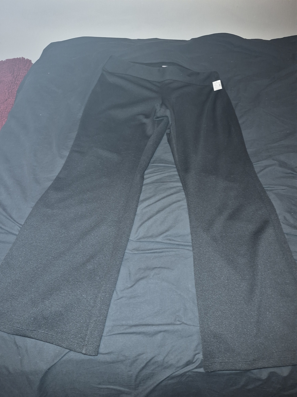 NWT Maurices Black Flare Leg Trousers
